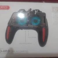 دسته بازی به همراه دو فن قدرتمند شارژی