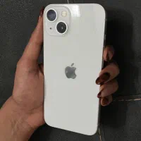 ایفون۱۳نرمال سفید کاملا نو