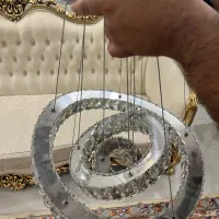 لوستر سه لاین دایره ای مدرن|لوستر و چراغ آویز|تهران, آهنگ|دیوار