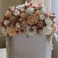 باکس گل شمع