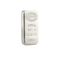 شمش نقره ۲۵۰گرمی