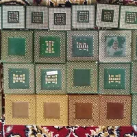 34 عدد پردازنده های پین دار طلایی