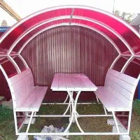 الاچیق و باربیکیو برای فضای کافه و تو حیاط