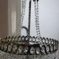 لوستر زیر خاکی برنز قدیمی درجه یک  بسیار زیبا