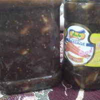 ترشی بازنجان و کلم بنفشه خانگی