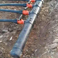 لوله کشی باغ  و بارانی کردن زمین