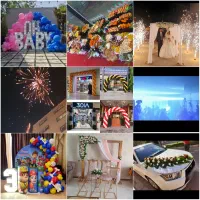 بادکنک آرایی افتتاحیه فینگرفود‌جشن تولدتعیین جنسیت