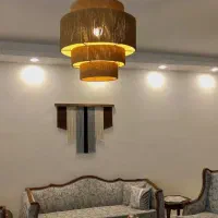 لوستر رافیا و‌مکرومه وکنفی|چراغ خواب و آباژور|تهران, نیروی هوایی (پیروزی)|دیوار