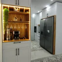 ساخت انواع کابینت ، کمد ،میزتی وی ،تخت کمجا