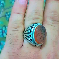 انگشتر نقره مردانه