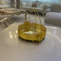 شیرینی خوری و شکلات خوری طلایی|ظروف سرو و پذیرایی|قم, دانشگاه قم|دیوار