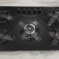 رو گاز شیشه ای