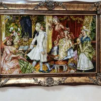 تابلو فرش دستبافت فوت شمع