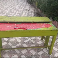 میز و نیمکت چوبی دانش آموزی مقطع ابتدایی|صندلی و نیمکت|لنگرود, |دیوار