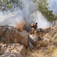 معاوضه زمین با بلدوزر و بیل و کمپرسی