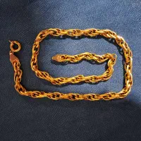 زنجیر طلا مدل شانل|جواهرات|شیراز, احمدی جنوبی|دیوار