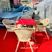 میز و صندلی پلاستیکی مدل مهنا
