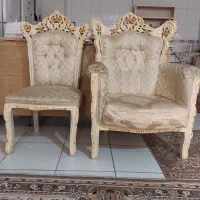 یک دست مبل ۹ نفره سلطنتی|مبلمان خانگی و میز عسلی|کرمانشاه, |دیوار