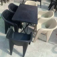 ست میز و صندلی طرح مبلی|میز و صندلی غذاخوری|شیراز, محراب|دیوار