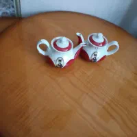 تعداد 46 عدد قوری زعفرانی