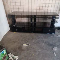 میز تلویزیون شیشه ای