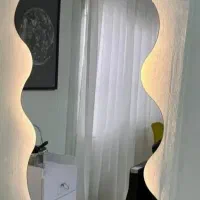 آینه دفرمه مناسب سالن زیبایی ومنزل|آینه|پرند, فاز ۶|دیوار