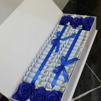 هدیه باکس پول اقتصادی کادویی دسته گل تولد عیدی
