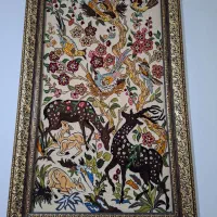 تابلو فرش ابریشم