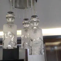 دو عدد لوستر پذیرایی و اشپزخانه|لوستر و چراغ آویز|بندر انزلی, انصار الحسین|دیوار