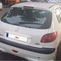 ۲۰۶ تیپ ۲ بی رنگ  مدل ۹۷