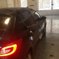 فروش یکدستگاه پژو ۲۰۷مشکی آبنوس