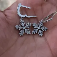 گوشواره نقره دونه برف