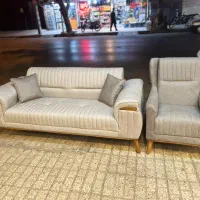 مبلمان قایقی8 نفره|مبلمان خانگی و میز عسلی|مشهد, مقدم|دیوار