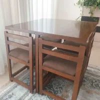 میز و صندلی چوبی