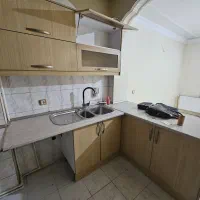 ۸ متر کابینت ام دیاف تمیز همراه سینک و شیر و هود