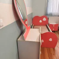 کمد و میز آرایش برند آپادنا|تخت و سرویس خواب|کرمان, |دیوار