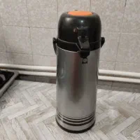 فلاسک چای و سبد حصیری|ظروف نگهدارنده، پلاستیکی، یکبارمصرف|فرمهین, |دیوار