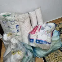 ظرف یکبار مصرف.ظروف یک بار مصرف همه با هم ۷۰۰ تومن