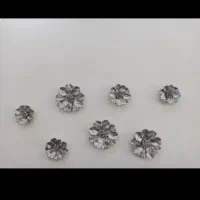 دو سری گل و ۷پروانه دیوار کوب|صنایع دستی و سایر لوازم تزئینی|جوانرود, |دیوار