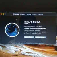 Macbook air 2014|رایانه همراه|رشت, شهرک قدس|دیوار