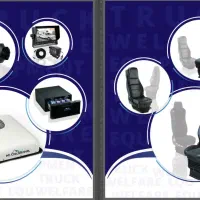 تجهیزات رفاهی کامیون اقساطی