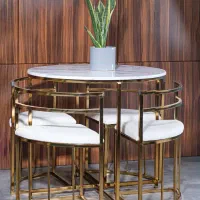 میزو صندلی ناهارخوری فلزی کد161|میز و صندلی غذاخوری|همدان, |دیوار