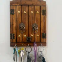 آویز کلید چوبی|صنایع دستی و سایر لوازم تزئینی|تهران, کاج|دیوار