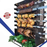 کباب پز آپارتمانی ایستاده تابشی ضیافت بدون دود گاز
