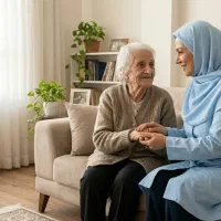 استخدام خانم/آقا جهت مراقبت از سالمند