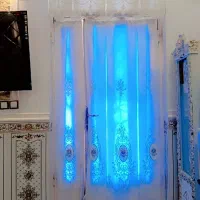 پرده مخمل با آستر