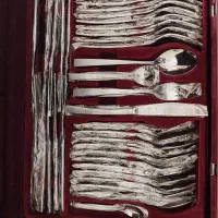 سرویس ۱۱۰ پارچه قاشق چنگال برند نیکولو المان