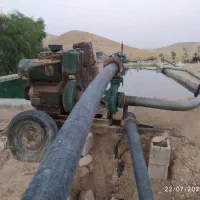 موتور اب دو سیلند اوپکس و پمپ حلزونی با شاسی|ماشین‌آلات صنعتی|اهواز, سپیدار|دیوار