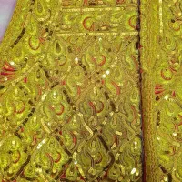 شلوار گلابتونی دستی