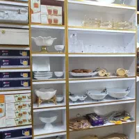 قفسه چوب های گلس